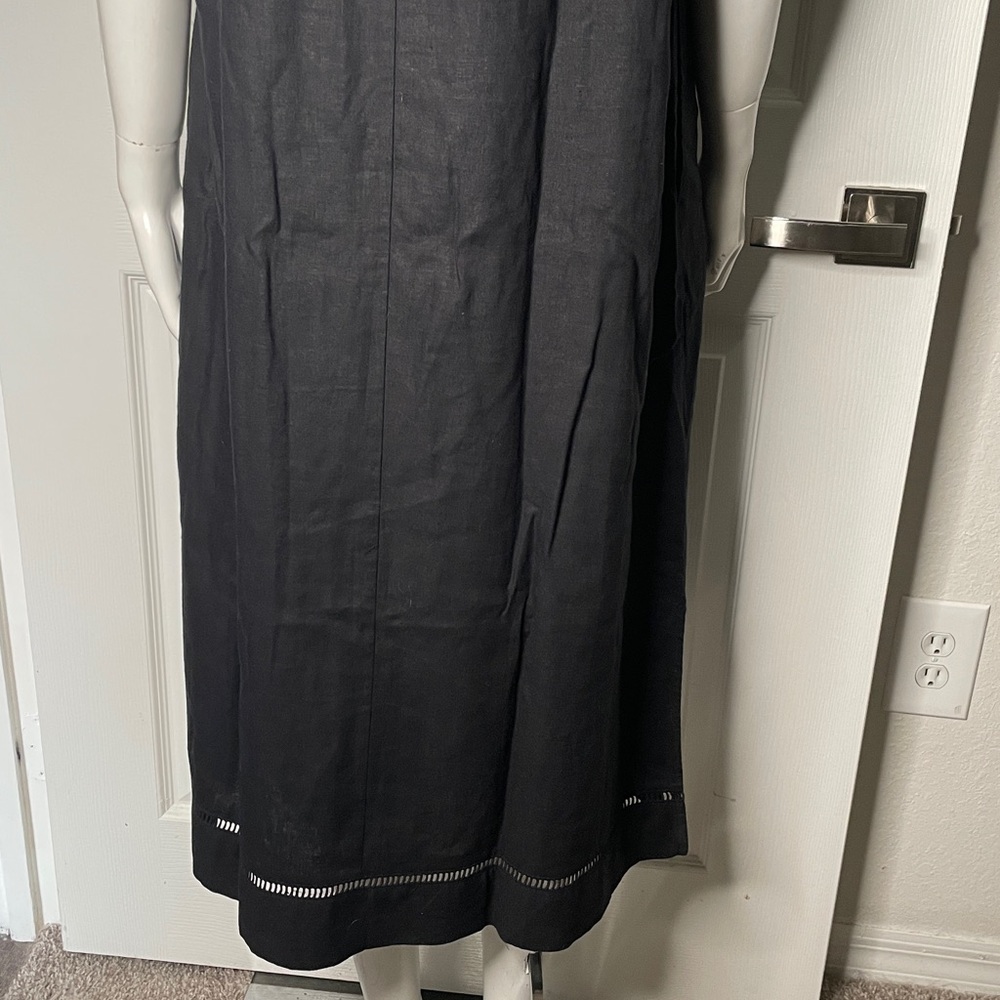 NWT Ann Taylor Linen Blend Short Sleeve Midi Dress - Picture 6 of 8